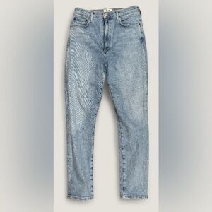 Agolde High Rise Light Blue Jeans
